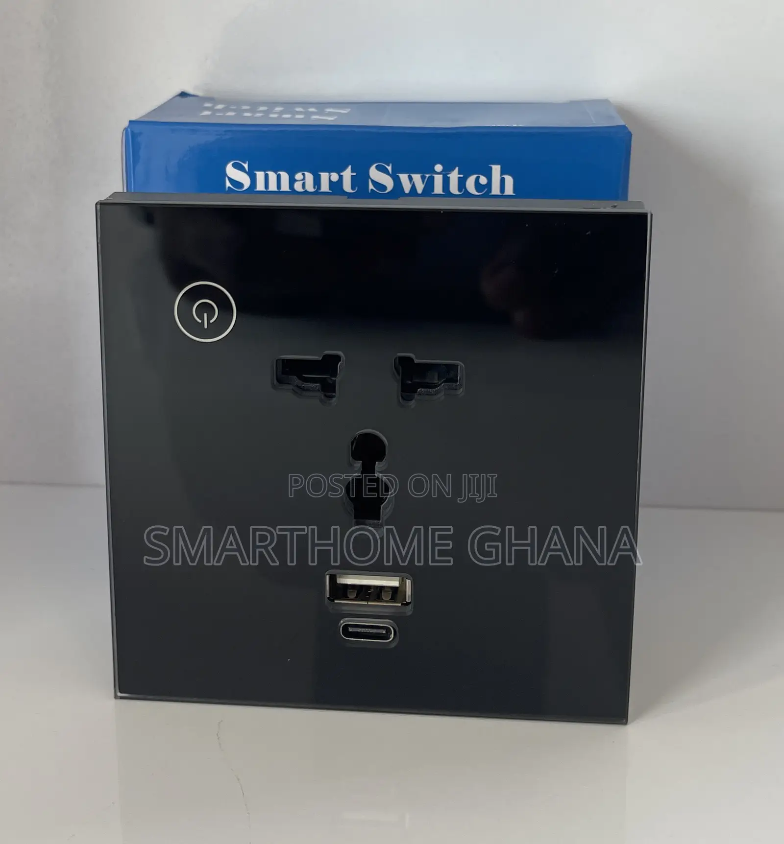 Smart Wall Socket With Type C - Single Outlet