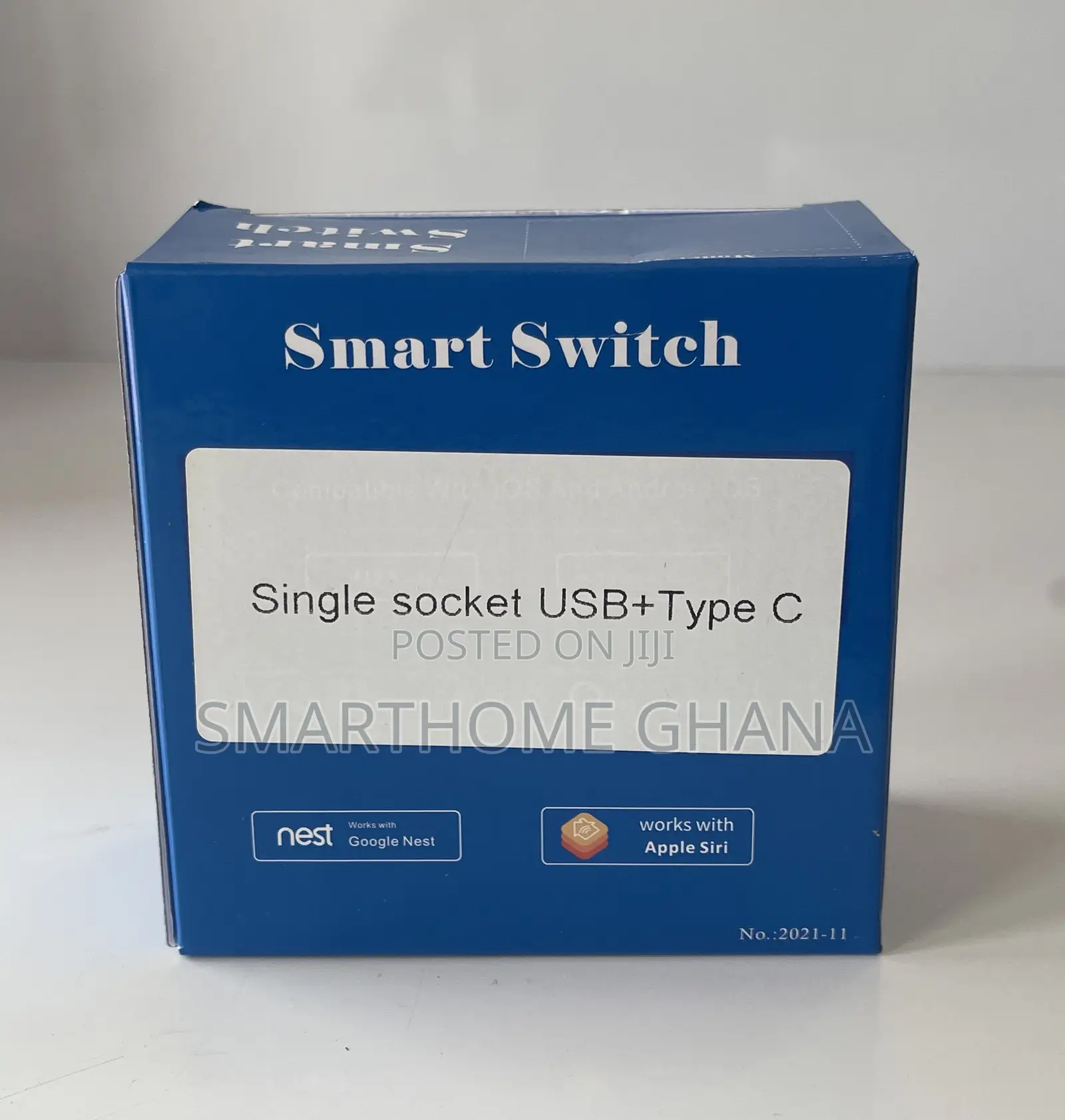 Smart Wall Socket With Type C - Single Outlet