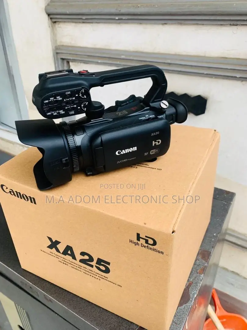 High Quality Canon XA25 Professional Camcorder(Black).