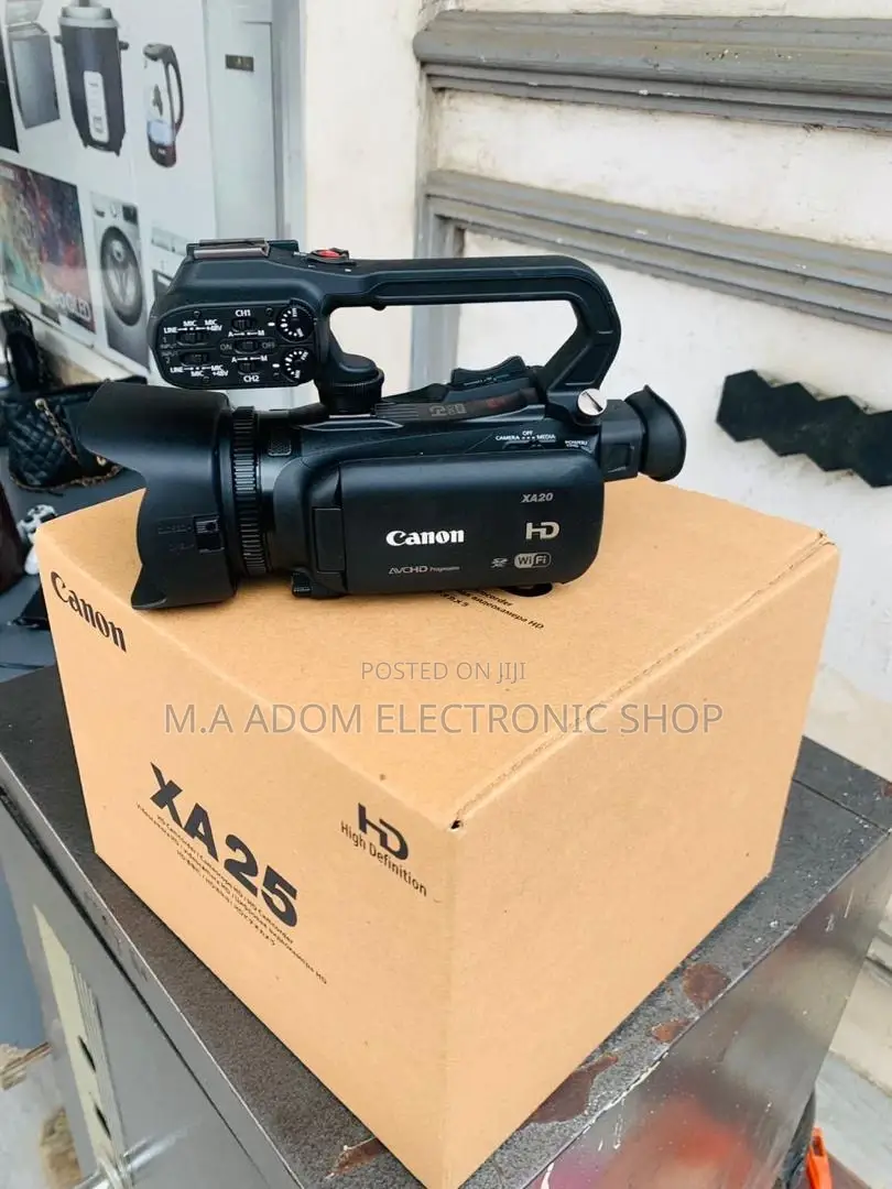 Classic Design Canon XA25 Professional Camcorder.