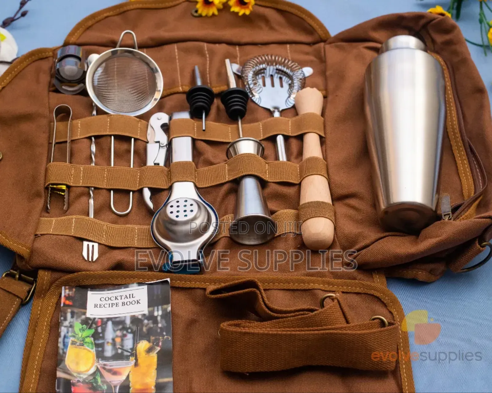 12pcs Parisian Cocktail Tools Set With Bag