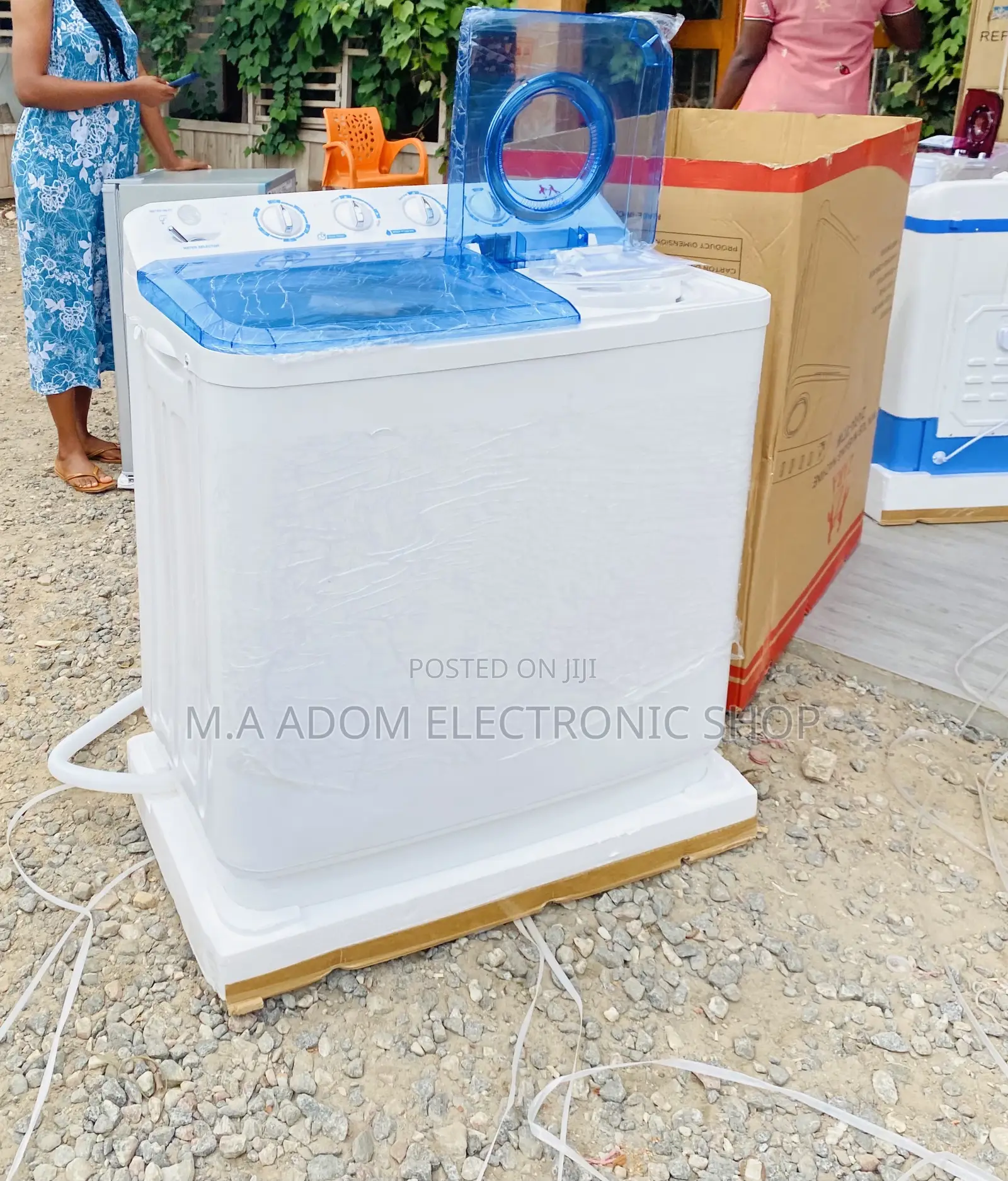 Energy Saving Zara 11kg Semi-Automatic Washing Machine.