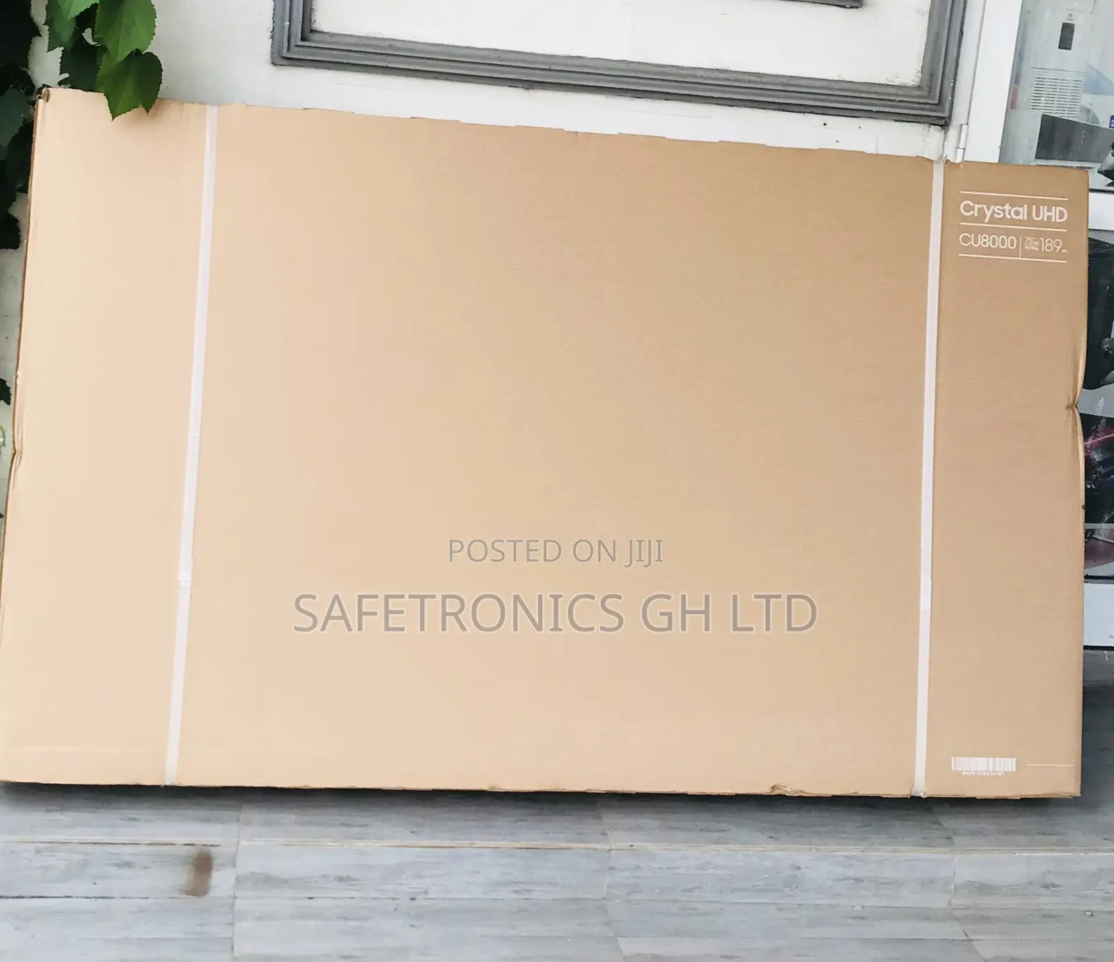 Samsung (Black) 65 Inch Smart Cu80 Led Authentic Tv