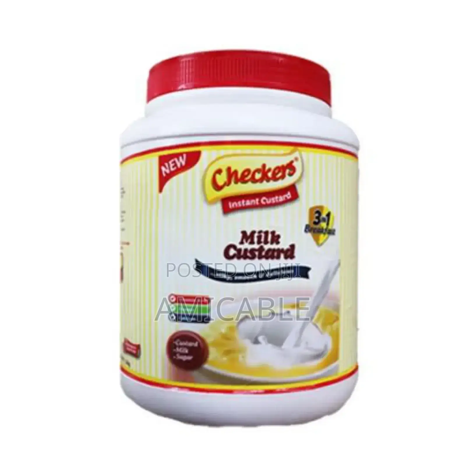 3in1 Checkers Milk Custard