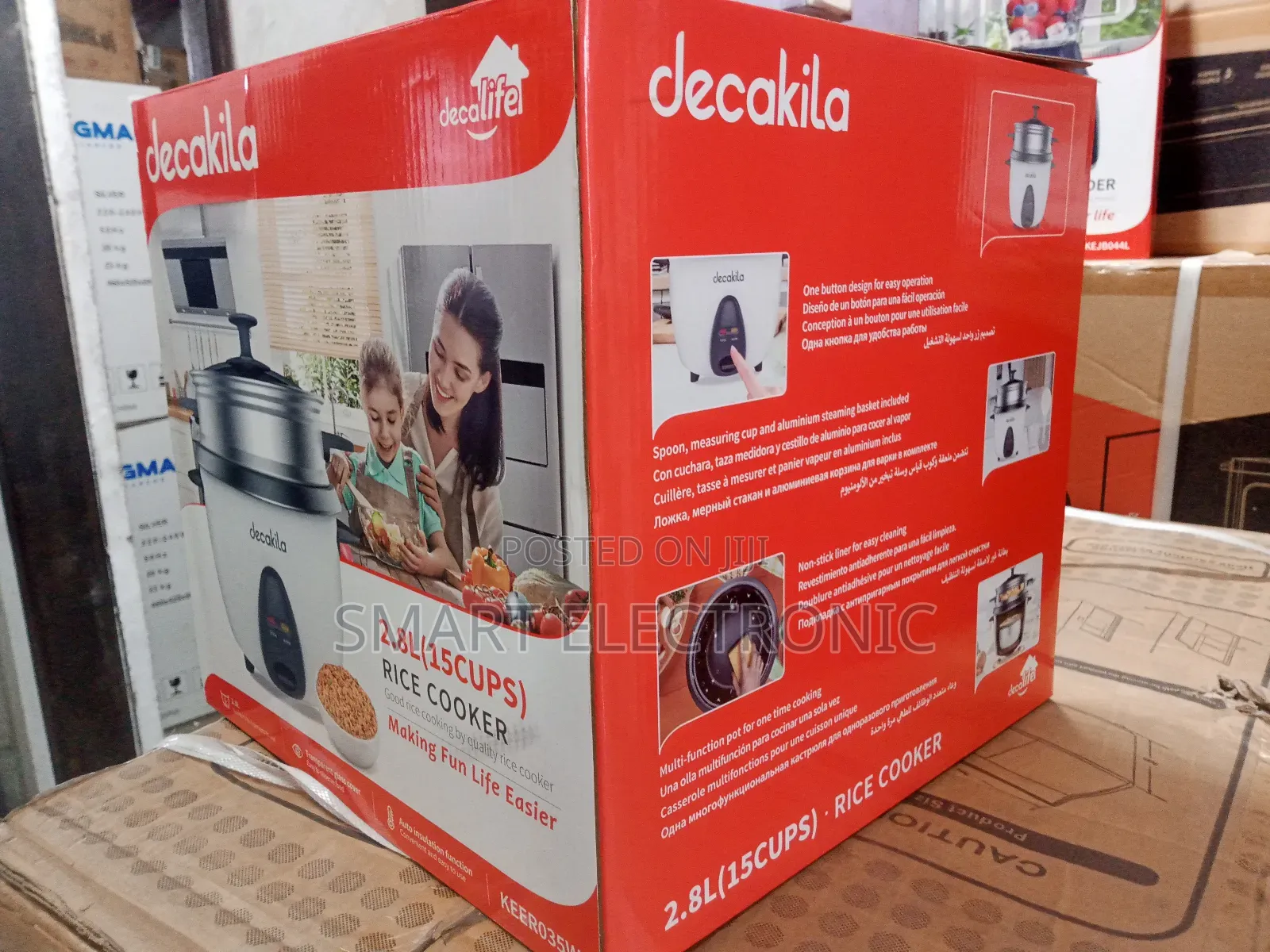 Decakila Affordable Rice Cooker Rice Cooker 2.8L Rice Cooker