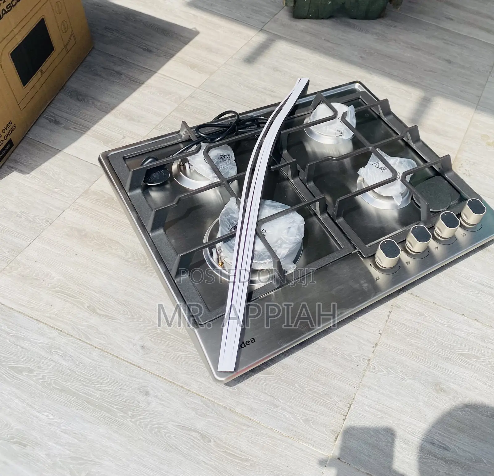 Reliable MIDEA Built in 4 BURNER GAS HOB 60G40ME(60cm).