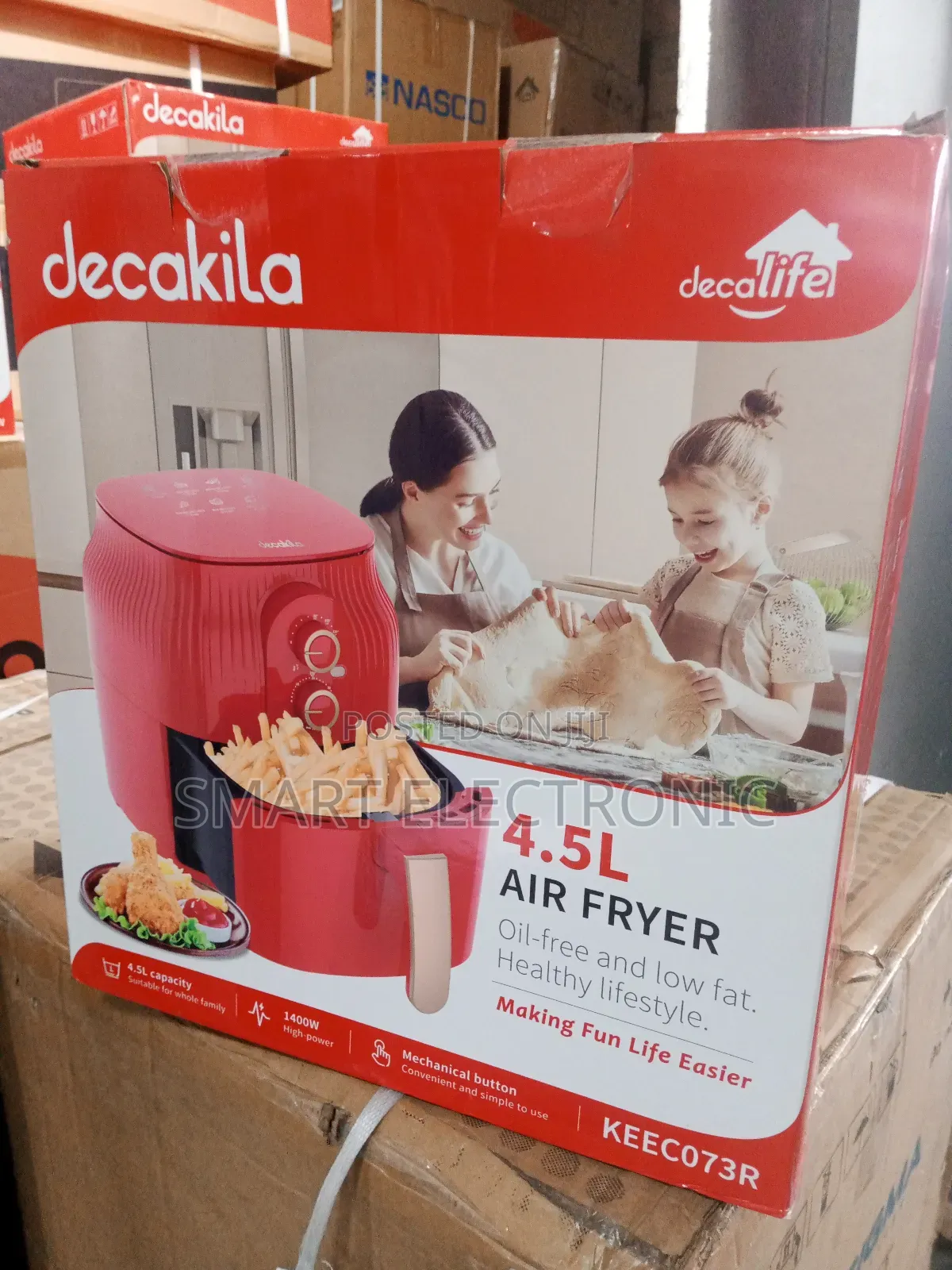 Air Fryer Air Fryer Decakila Air Fryer 4.5L