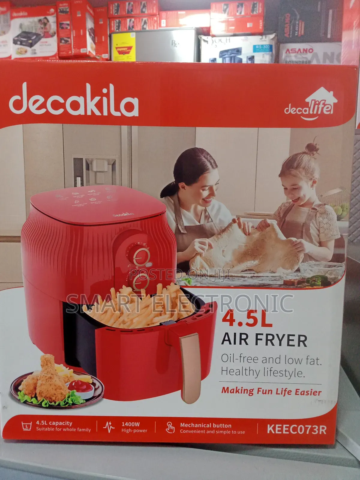 Decakila Air Fryer Quality Air Fryer 4.5L New Air Fryer