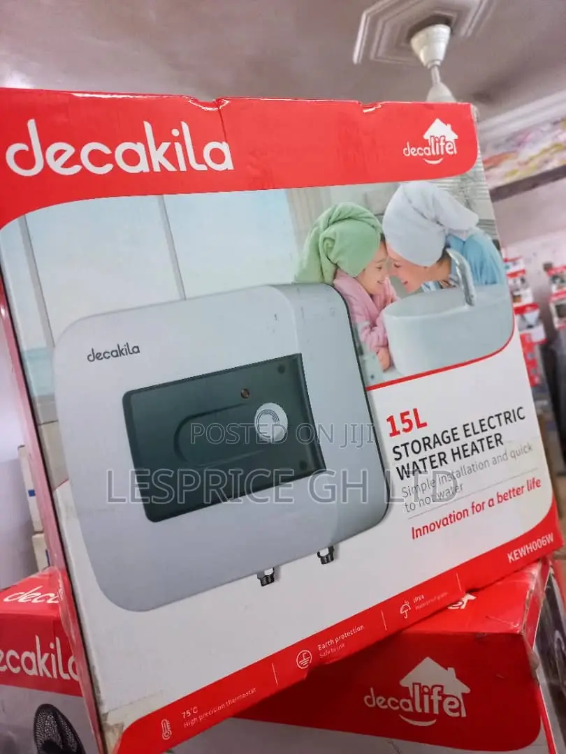 Modernized ~Decakila 15L Water Heater