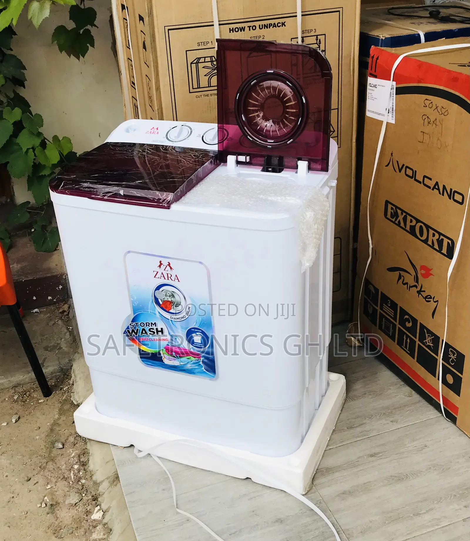Brand New  Semiautomatic Topload Zara-5kg Washer 