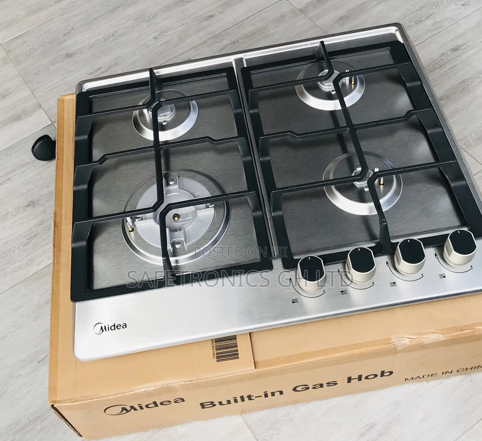 Durable New  4 Hobs Midea 60G40ME (Gray) 60cm 