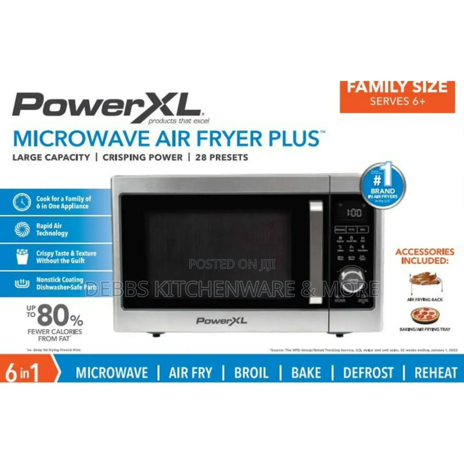 28litres Power Air Fryer Microwave