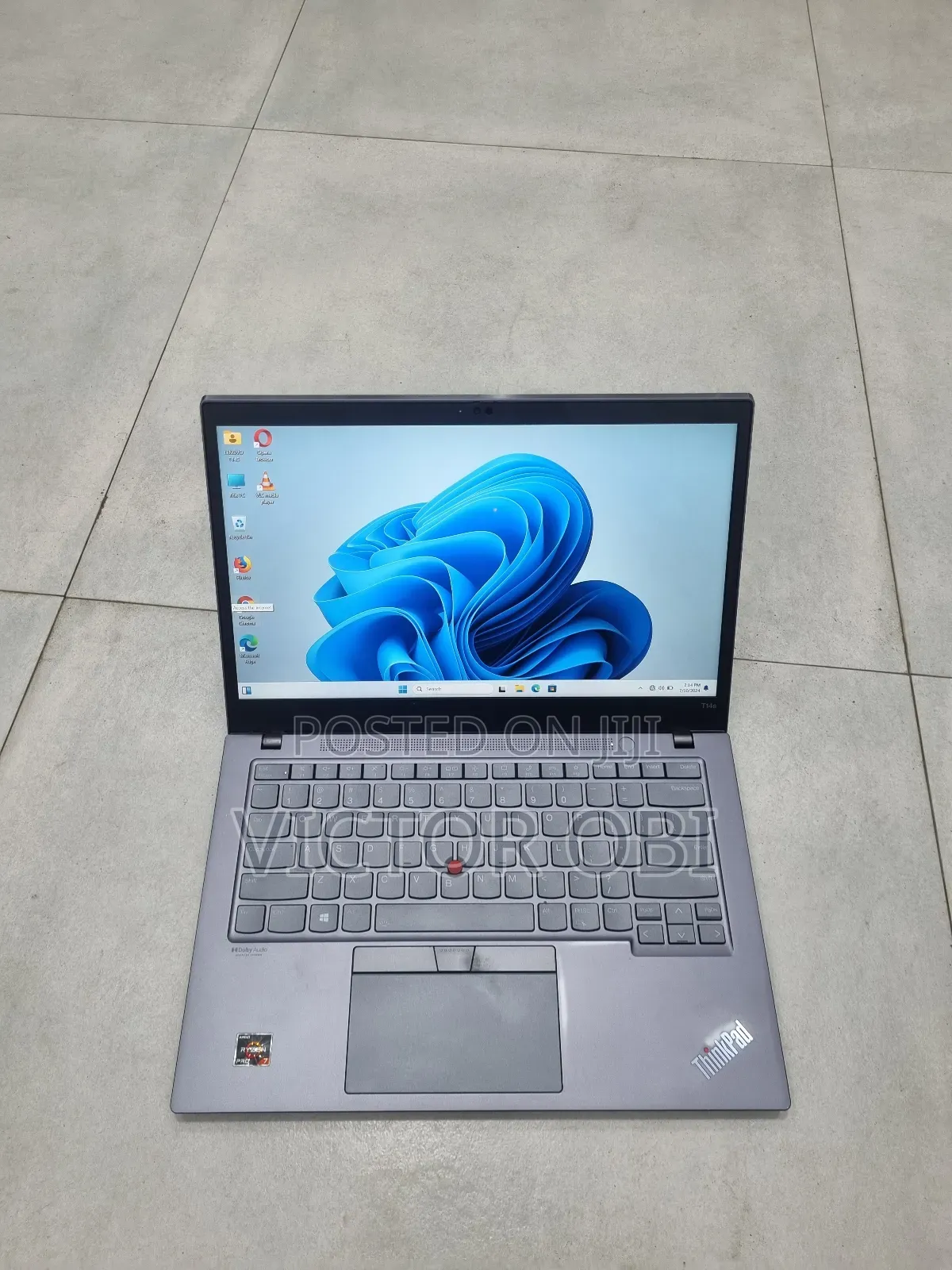 Laptop Lenovo Thinkpad T14s Gen 2 16GB AMD Ryzen 7 SSD 256GB