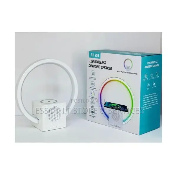 Led Wireless Charging Speaker BT 256