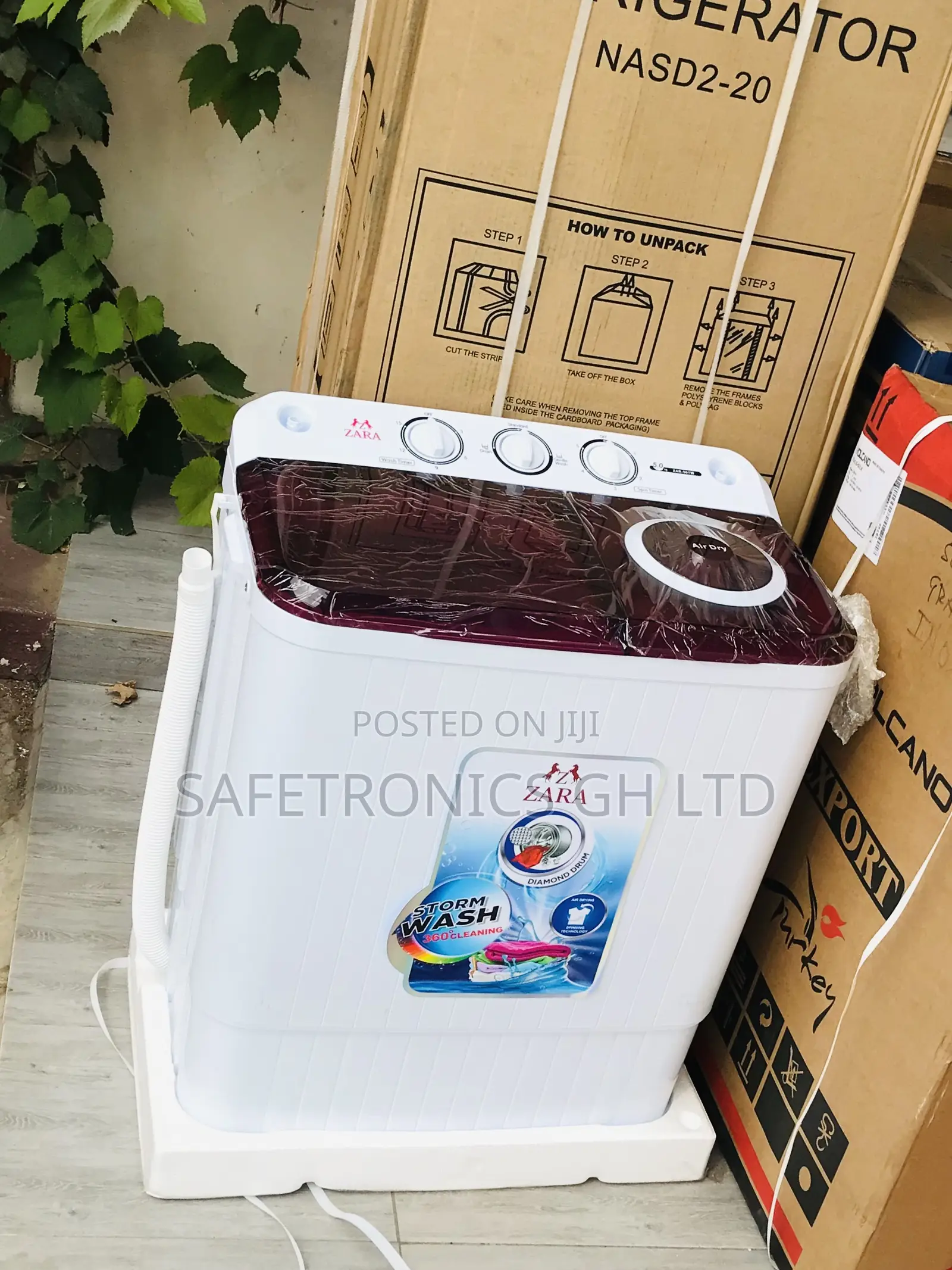 Durable Best 5kg Topload Zara Semiautomatic Washer 