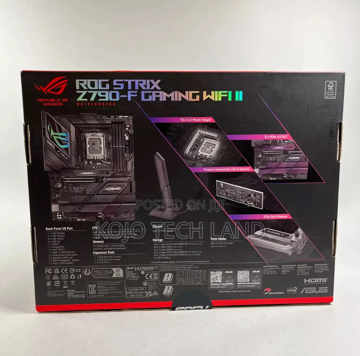 ASUS Rog Strix Z790-F Gaming Wifi Ddr5