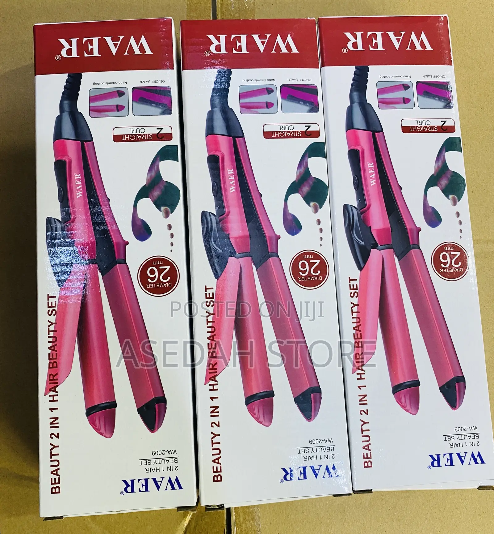2 in 1 Curl and Straightener Waer