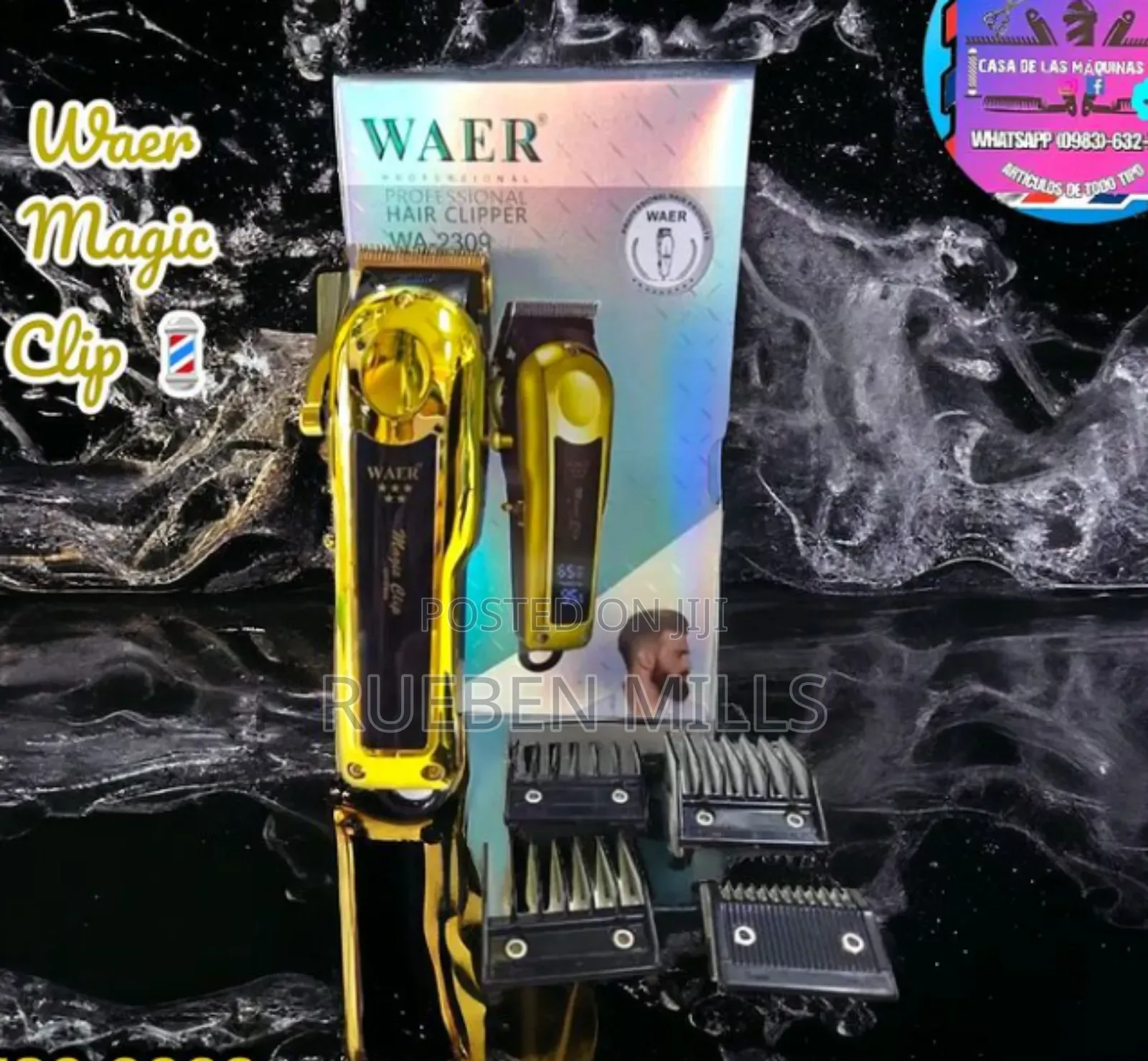 Elegant and Durable Waer Hair Cut Salon Barbering Machine