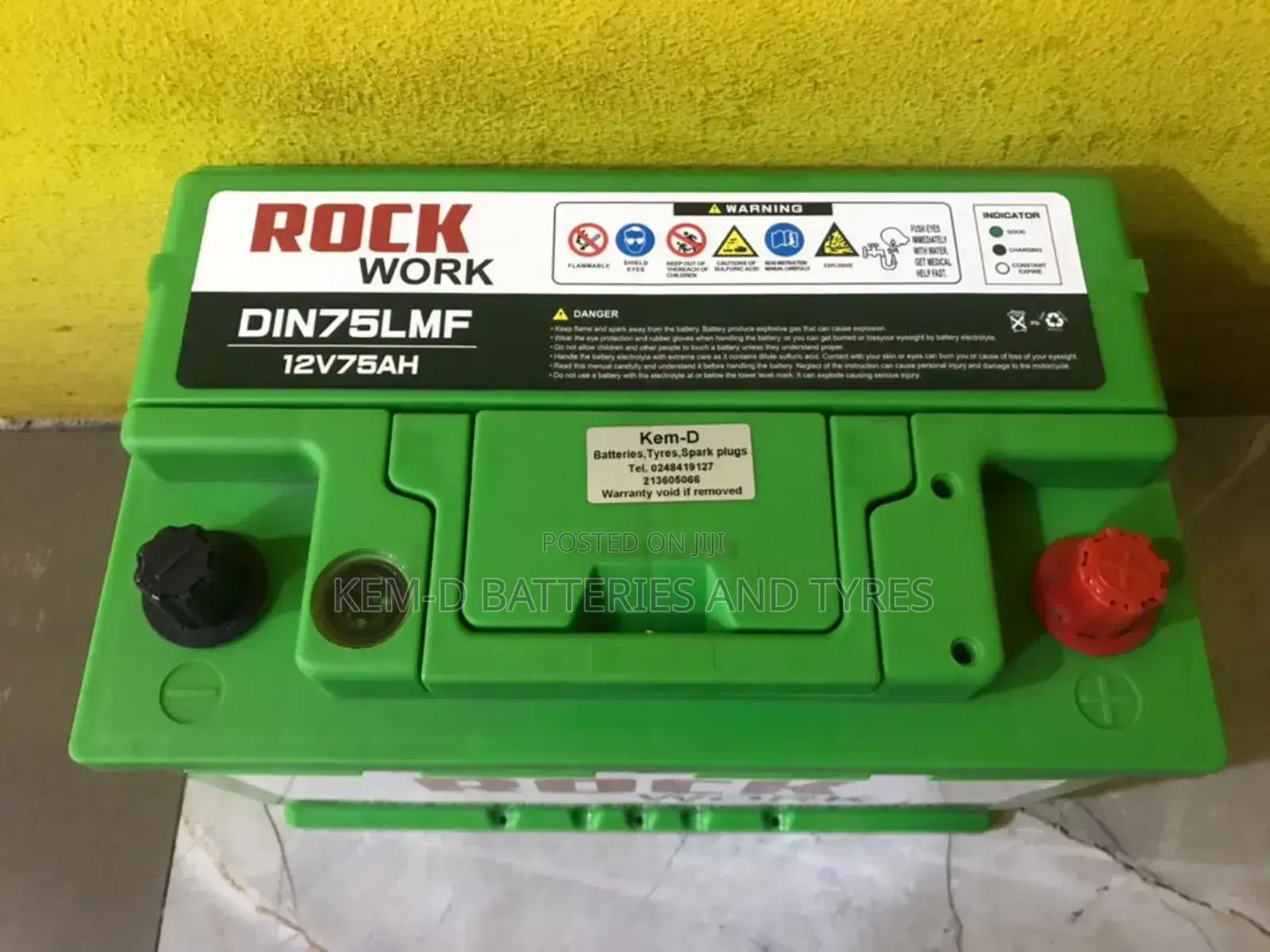 15 Plates Rock Batteries