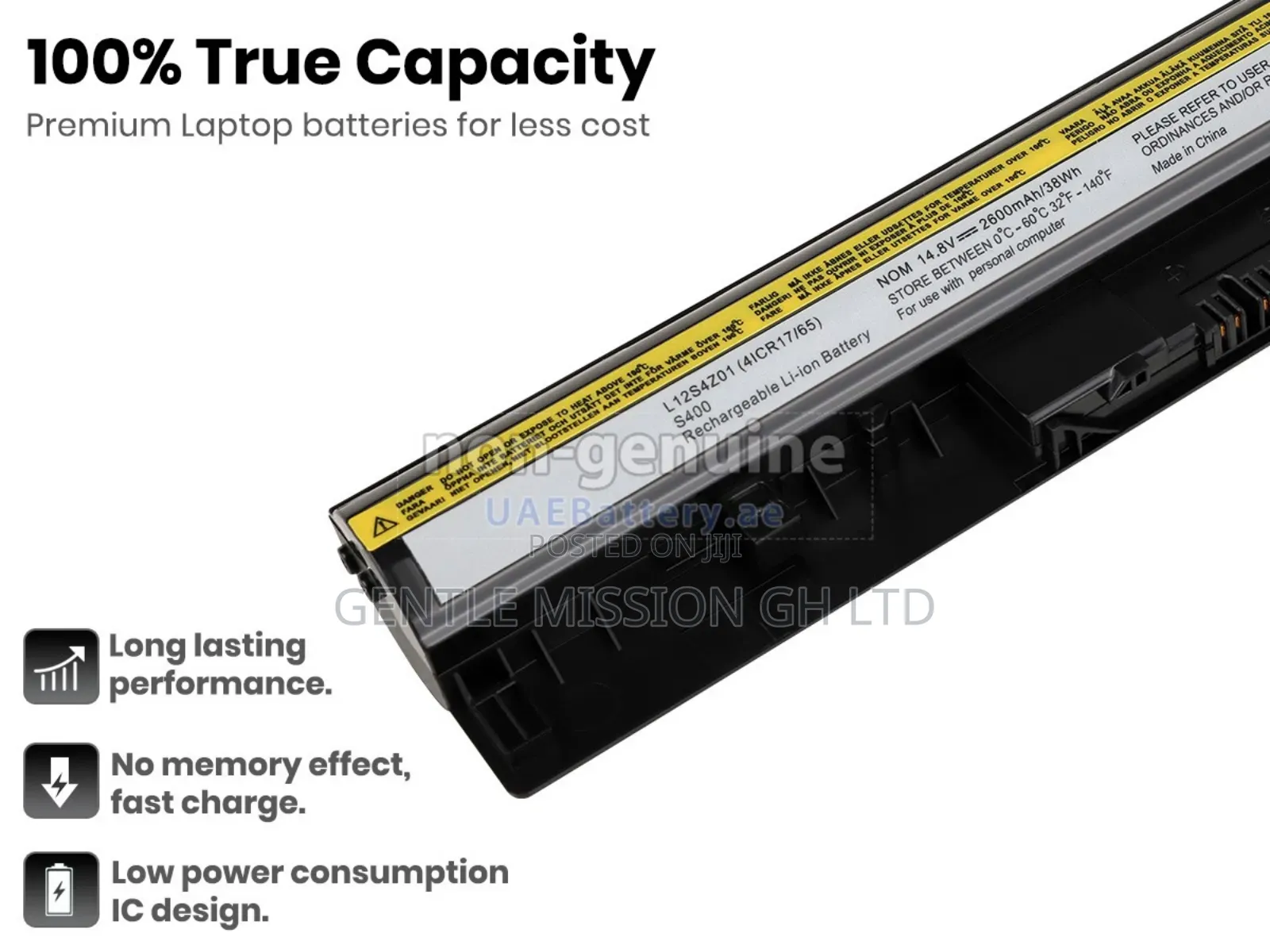 Lenovo Laptop Battery (G400S)