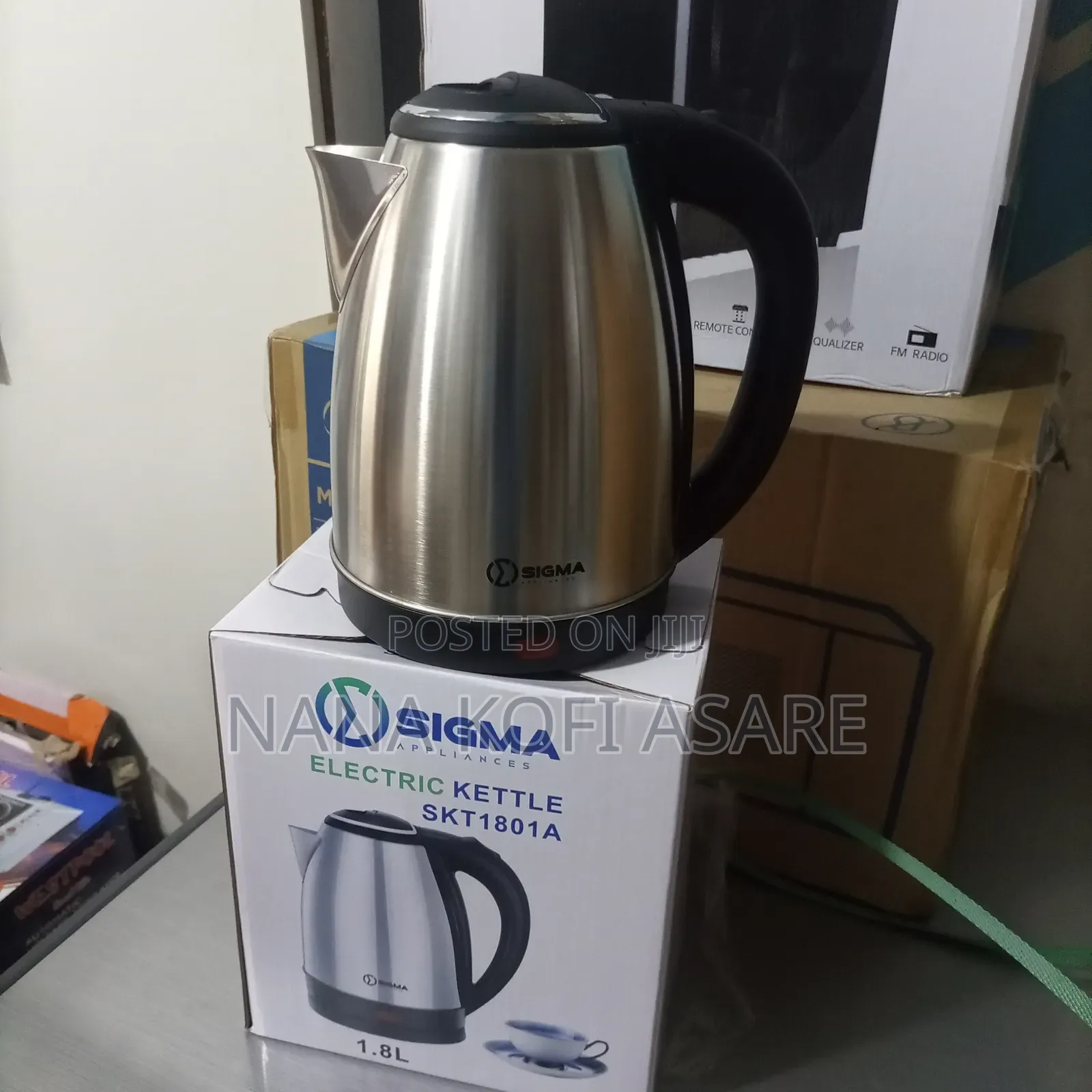 Sigma 1.8litres Electric Kettle