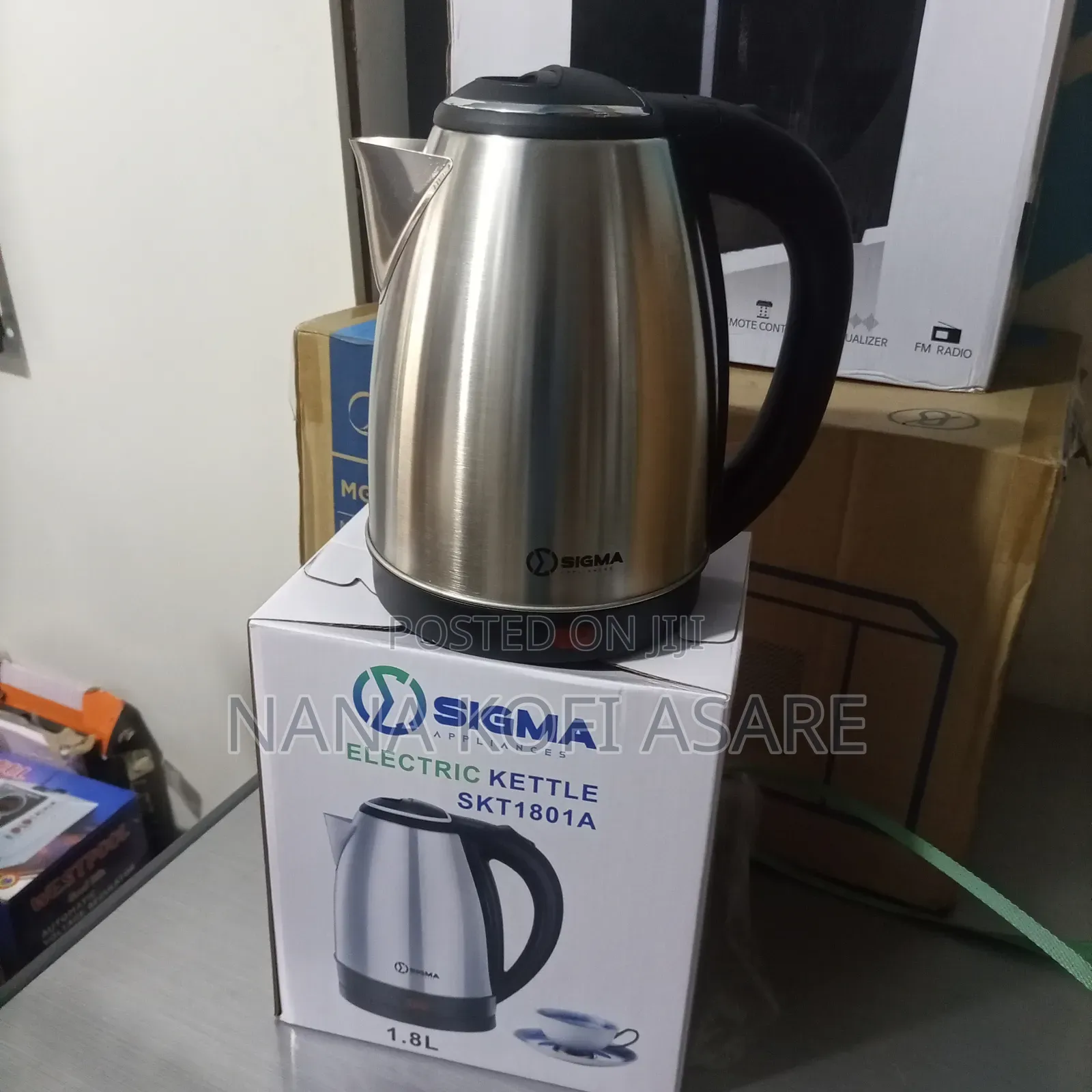 Sigma 1.8litres Electric Kettle