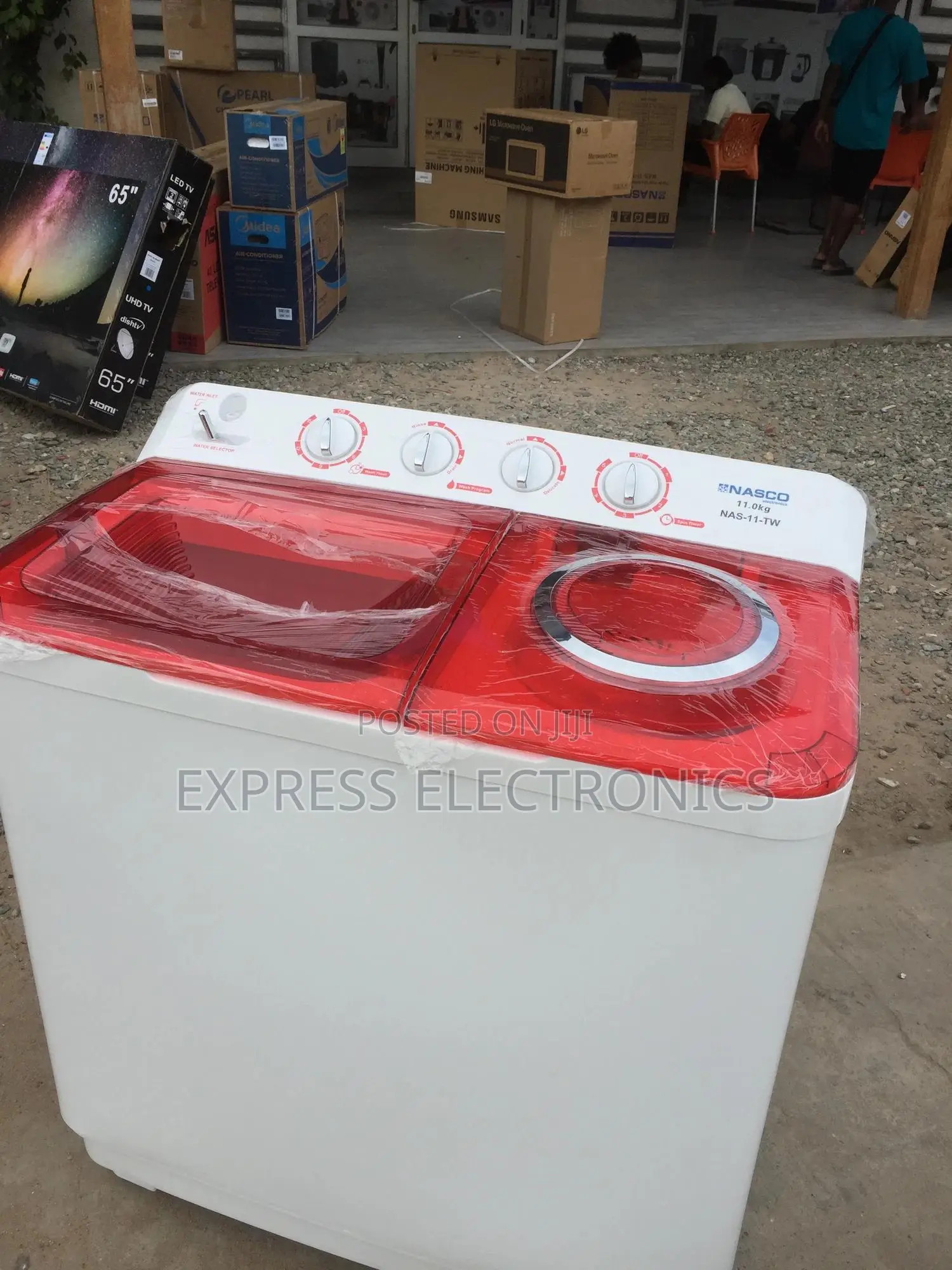 Washing Machine 11kg Topload Twintub Designed for Wash Spin