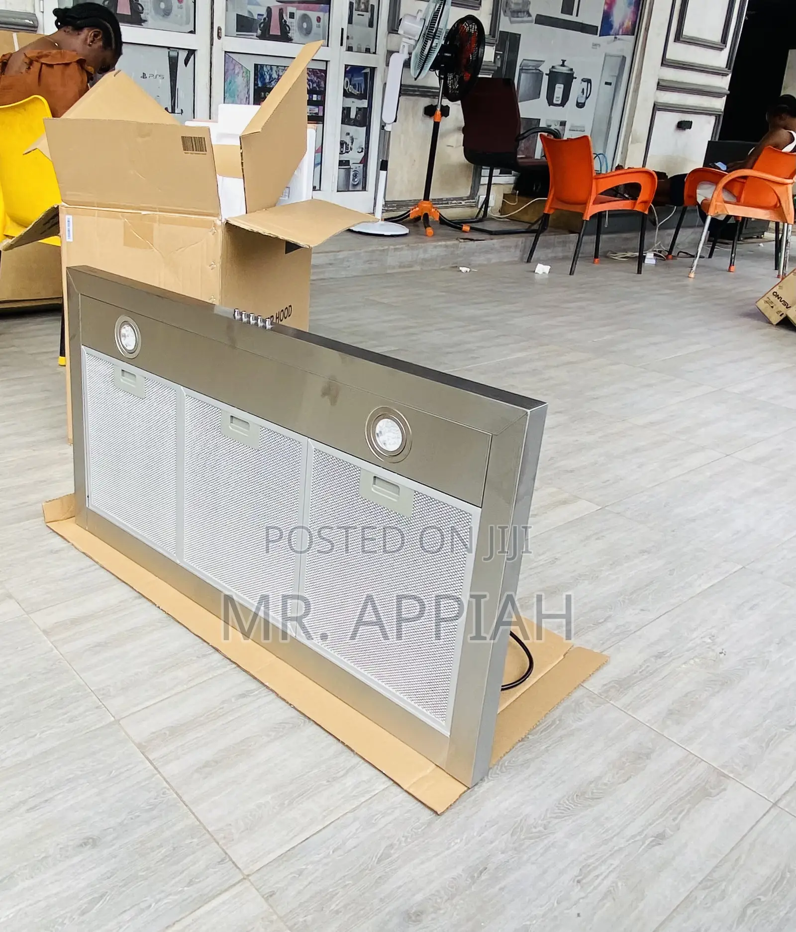 Unique Midea 90M21 Built-in Electric Rangehood Burner,Gray