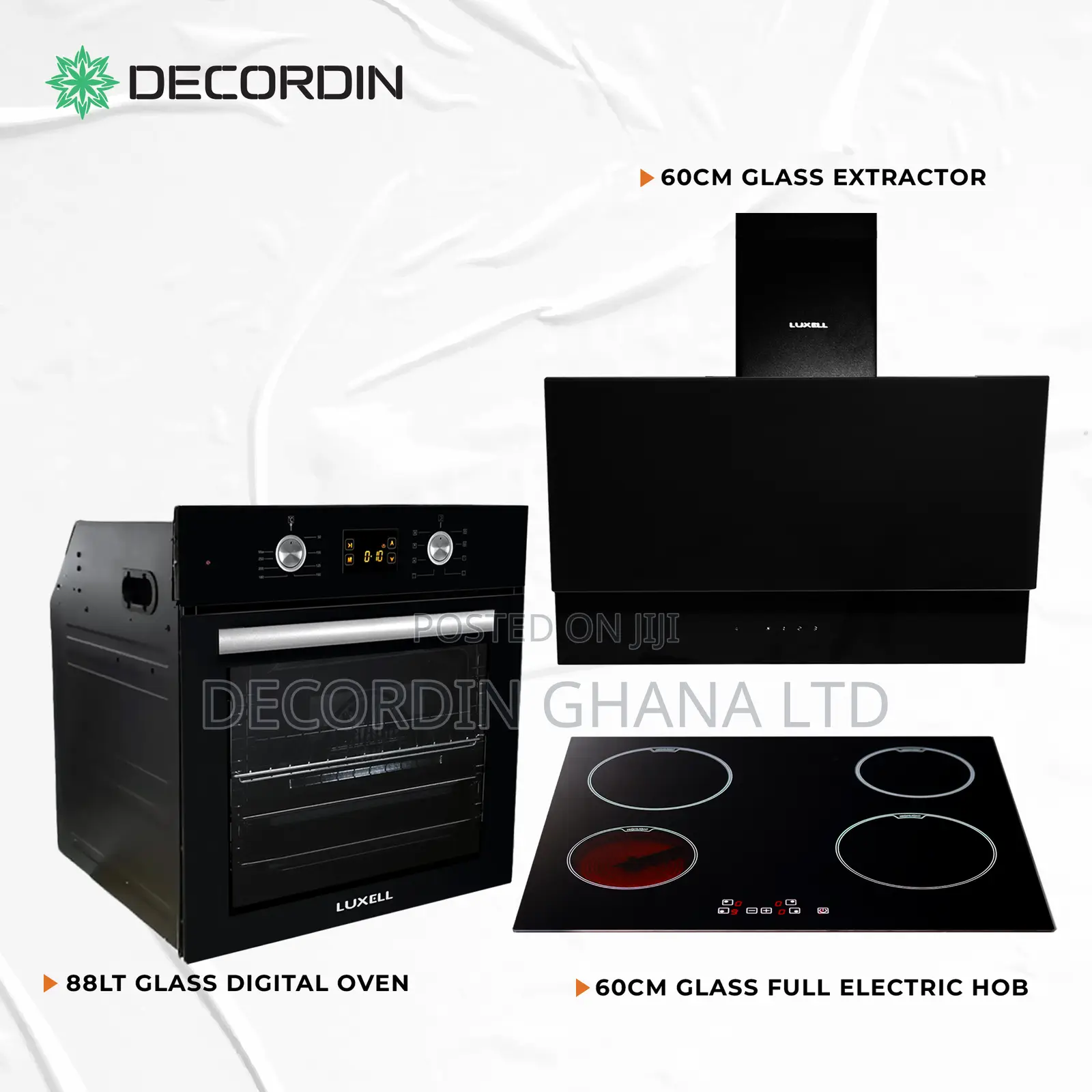 Full Electric Set With Digital Oven