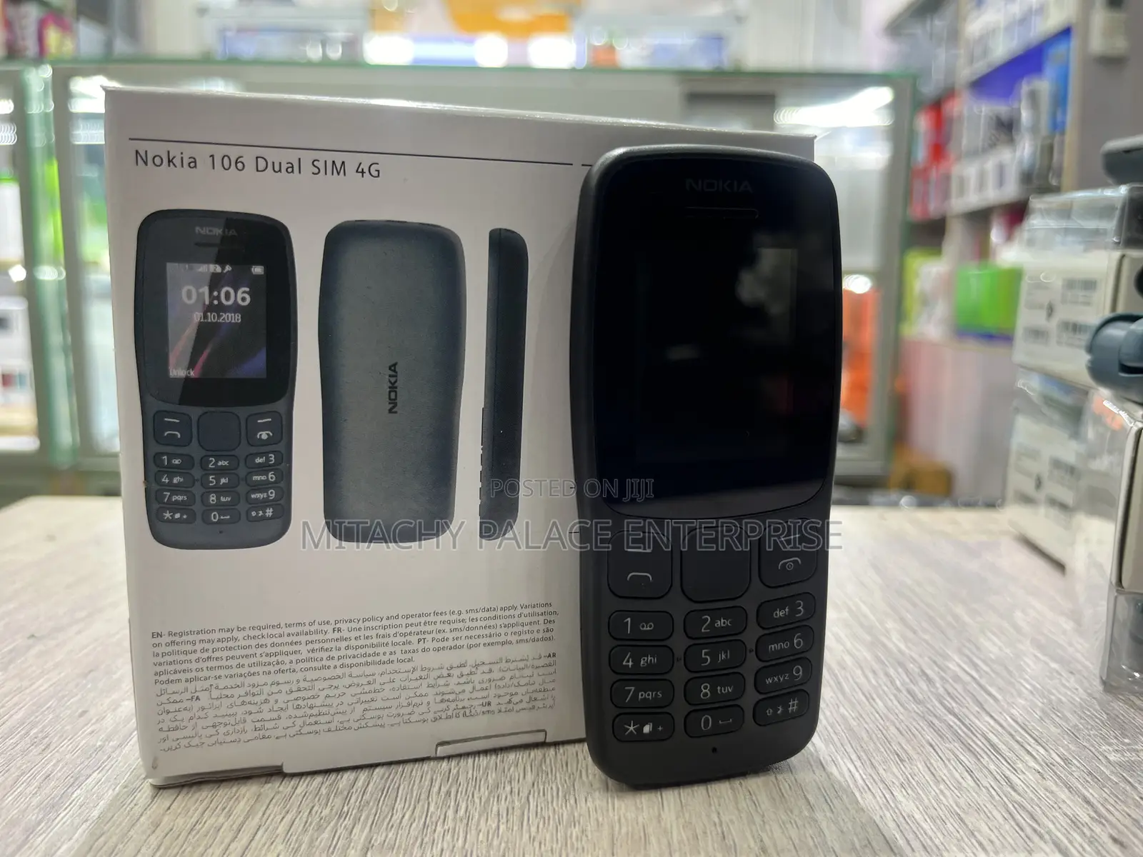 New Nokia 106 Black
