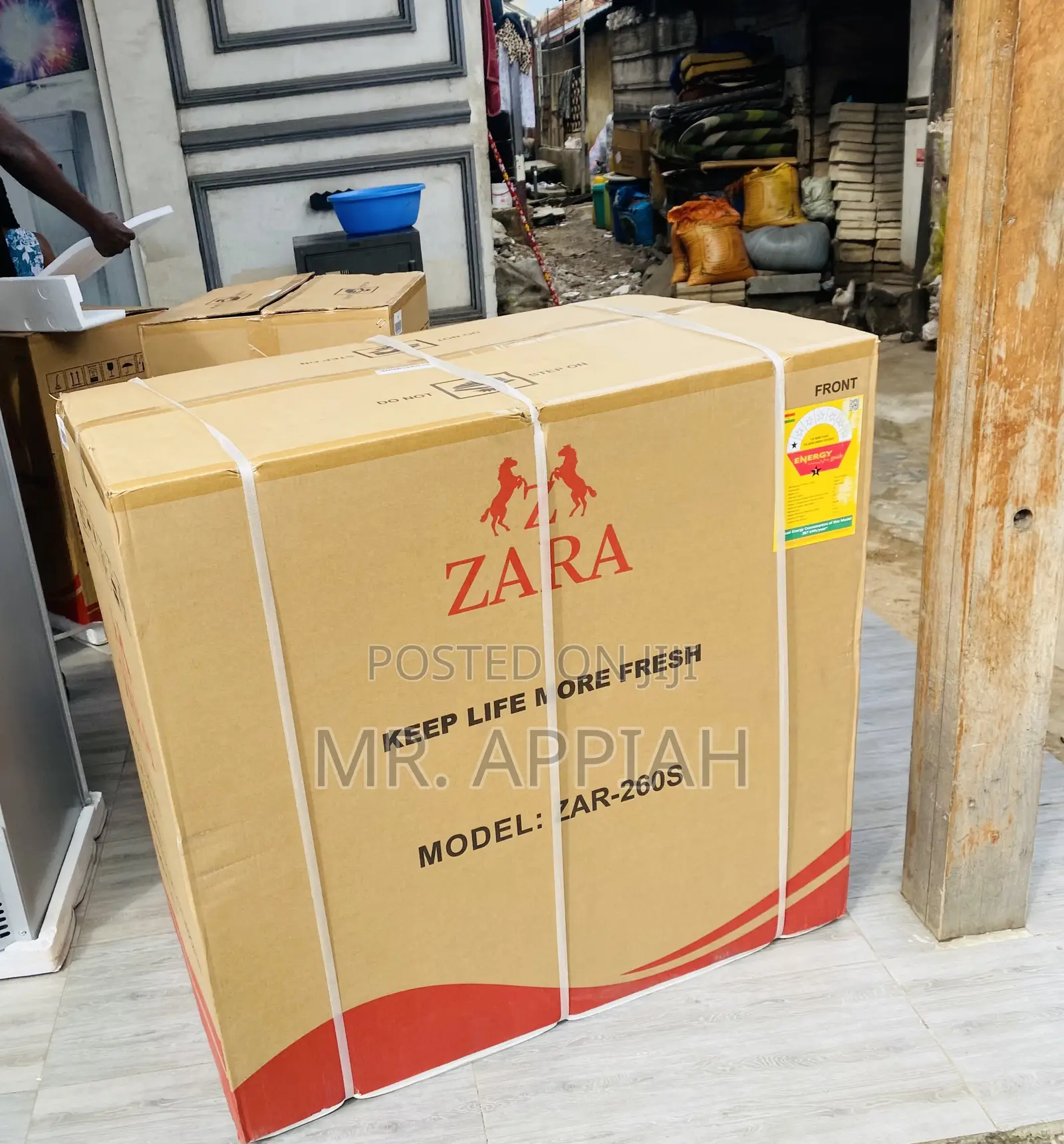 Sealed in Box Zara -260s Single Door Electric Freezer 