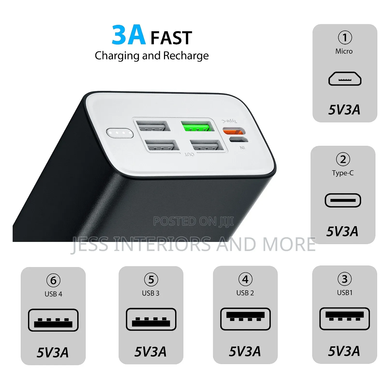 TOOSPON Power Bank 50000mah