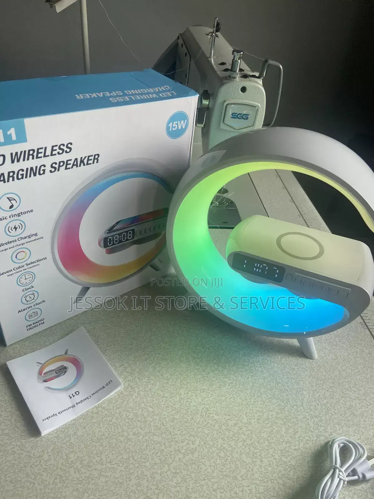 Led Wireless Charging Speaker G11