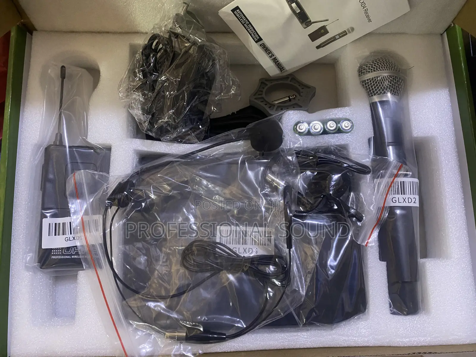 Shure Glxd4 3in1