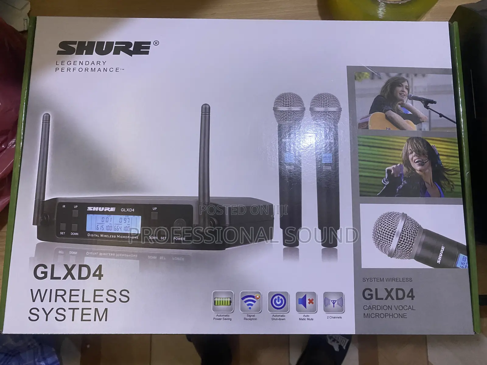 Shure Glxd4 3in1