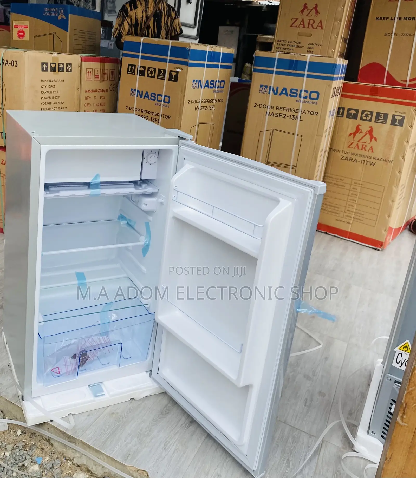 Shop Original Zara 1-11s Single Door Electric Fridge.