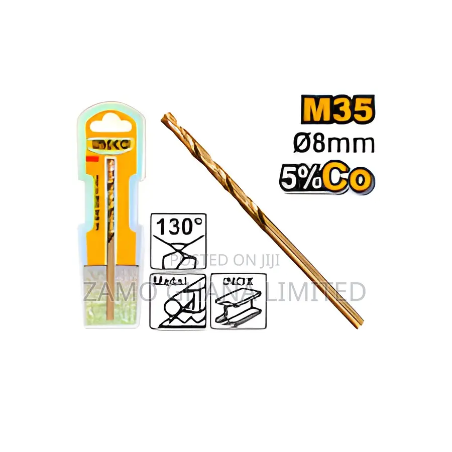 HSS-Co M35 Drill Bit 8mm - DBT