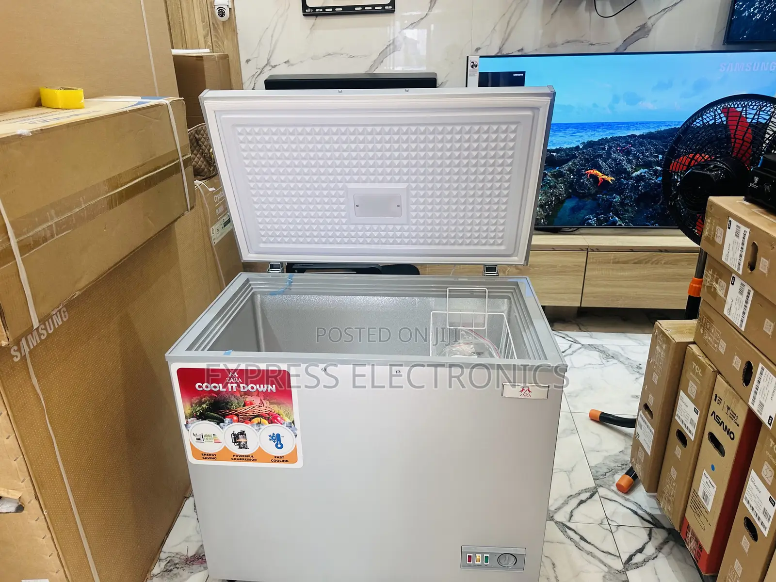Foreign Standard Zara 260s 200L Single Door Freezer