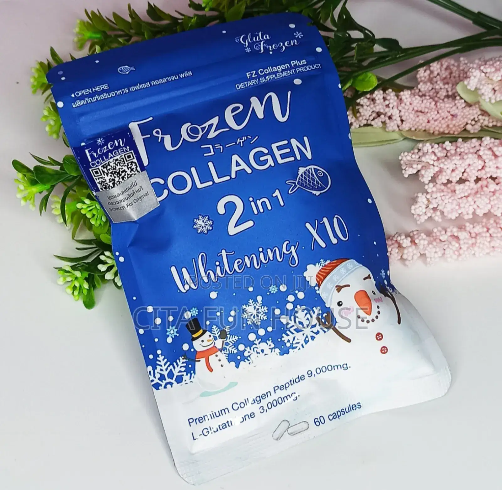 Frozen Collagen 2 In 1 Whitening Supplement