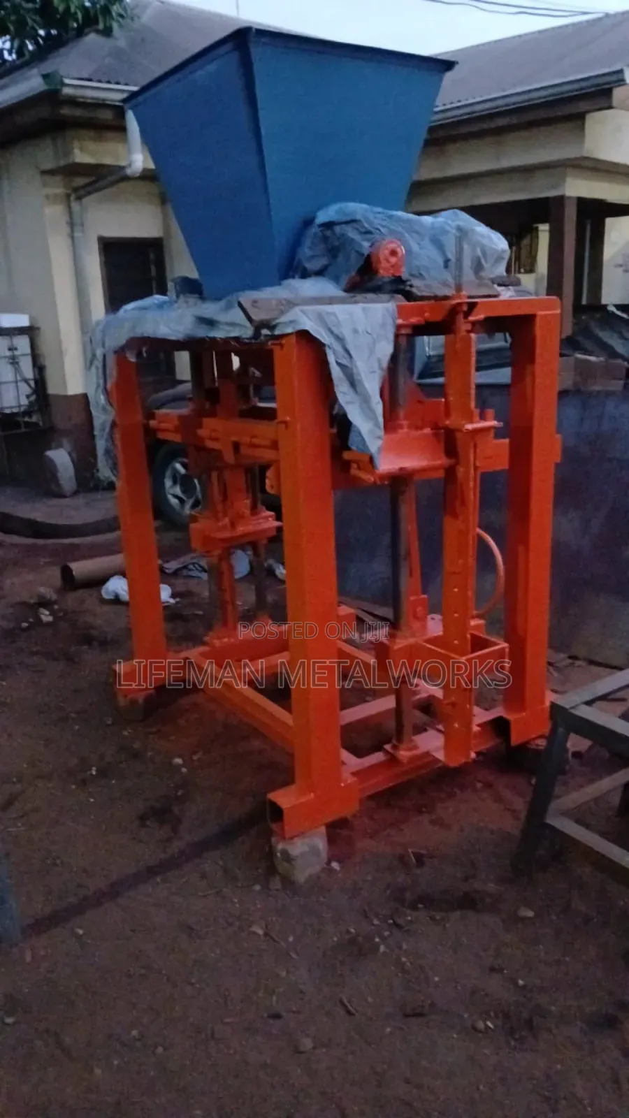 Semi Automatic Block Machine Lm