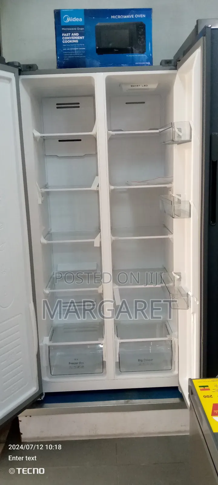 Nasco Side by Side Fridge