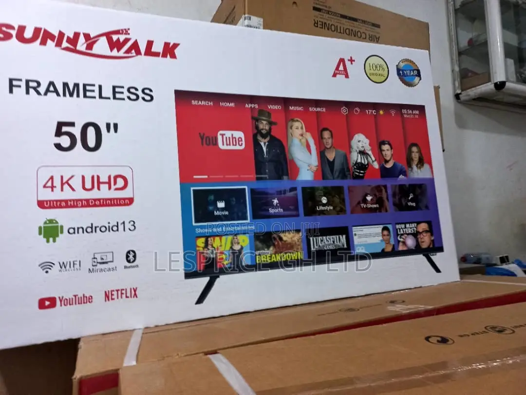 Sunny Walk 50” Android Smart Tv