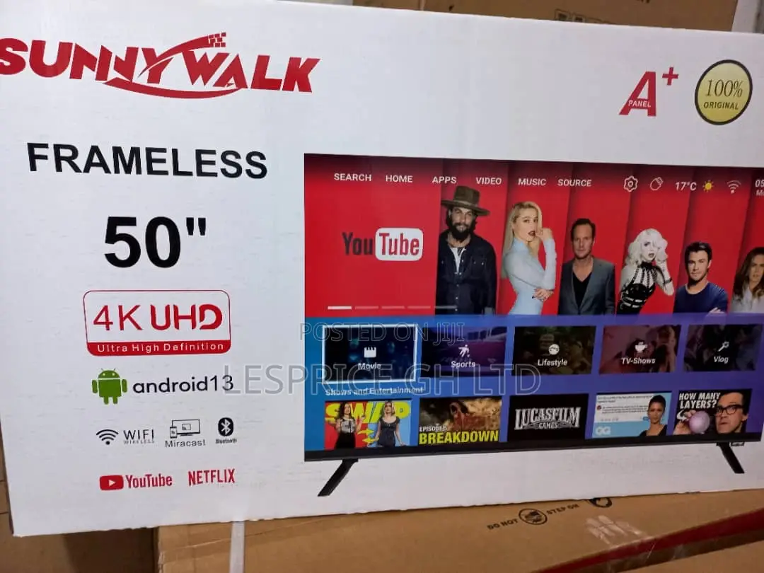 Sunny Walk 50” Android Smart Tv