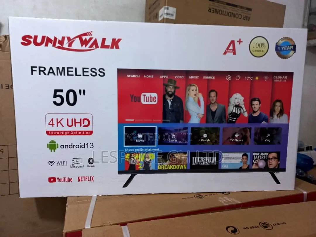 Sunny Walk 50” Android Smart Quality Tv