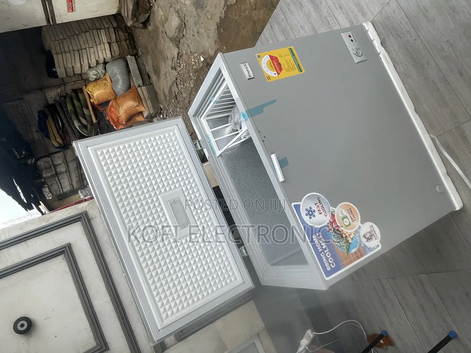 Nasco NAS210 200litre Chest Freezer(Cool in Few Minutes)