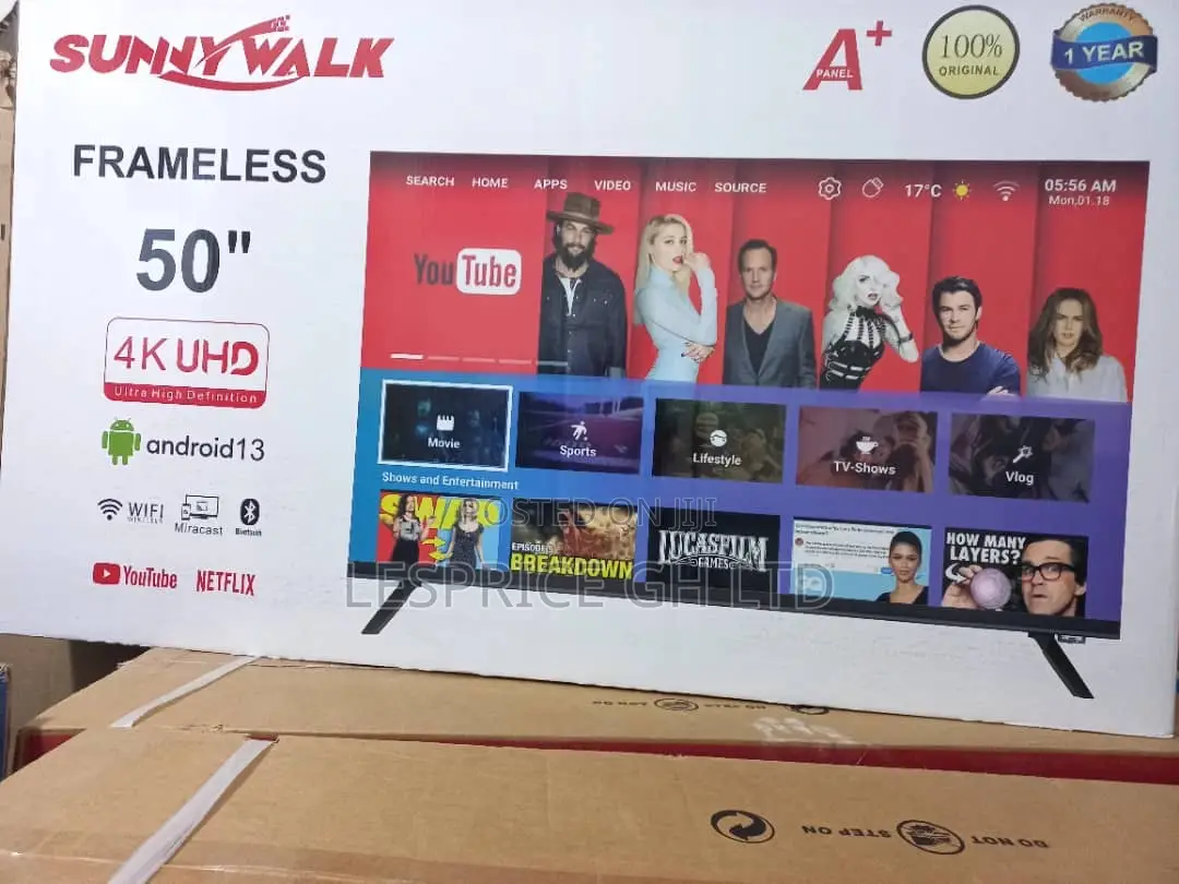 Executive Sunny Walk 50” Android Smart Tv
