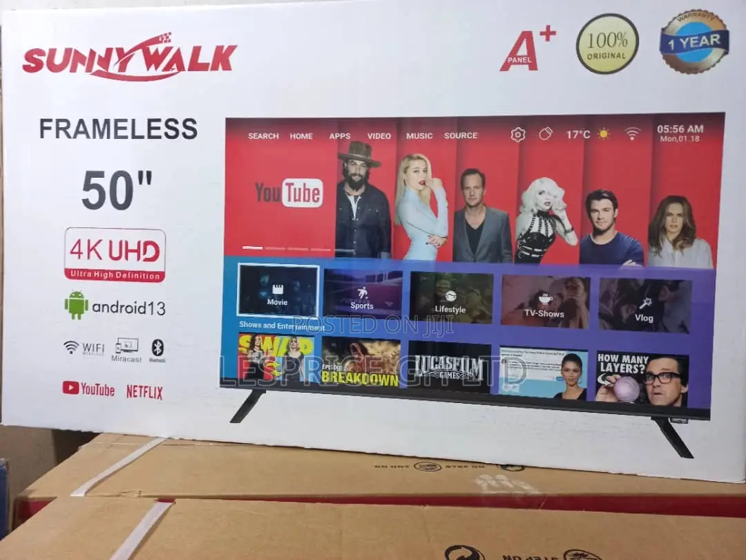 Sunny Walk 50” Android Smart FHD Tv