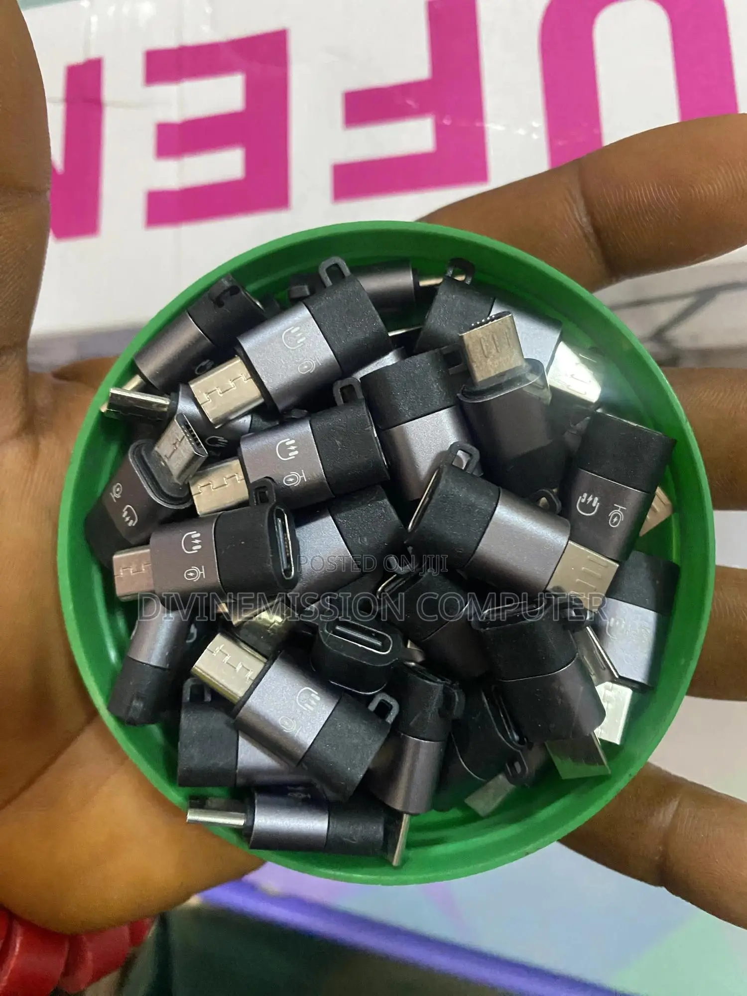 Type C to Android Converter for Lapel Mic