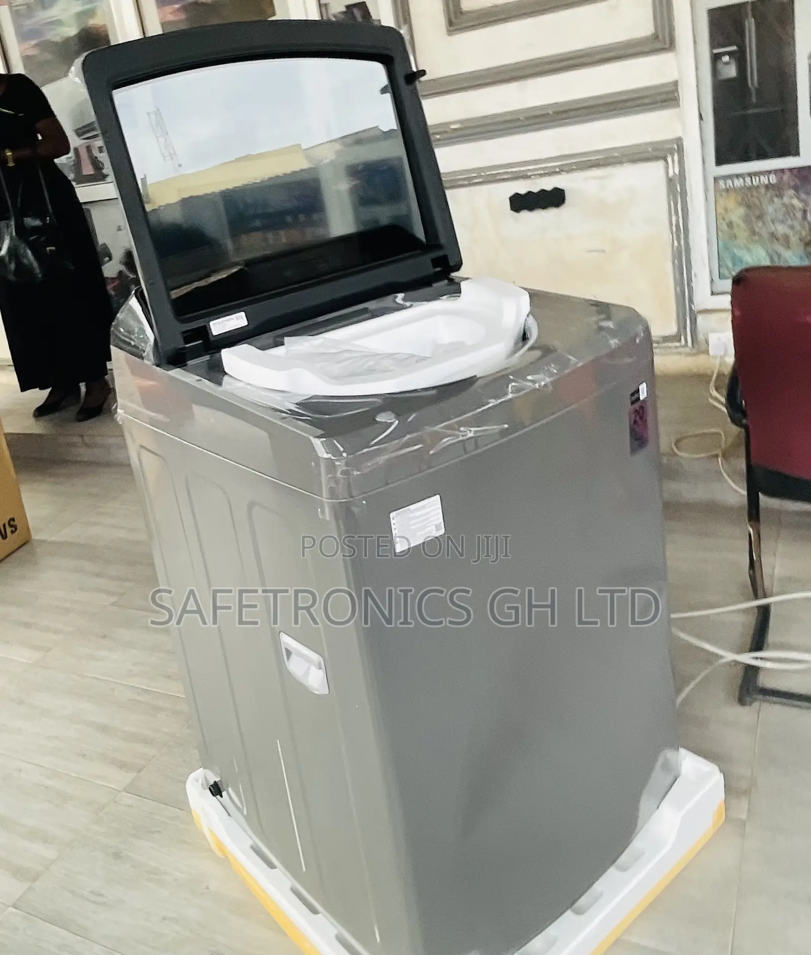 16kg (Gray) Topload Fullyautomatic Samsung Washer 