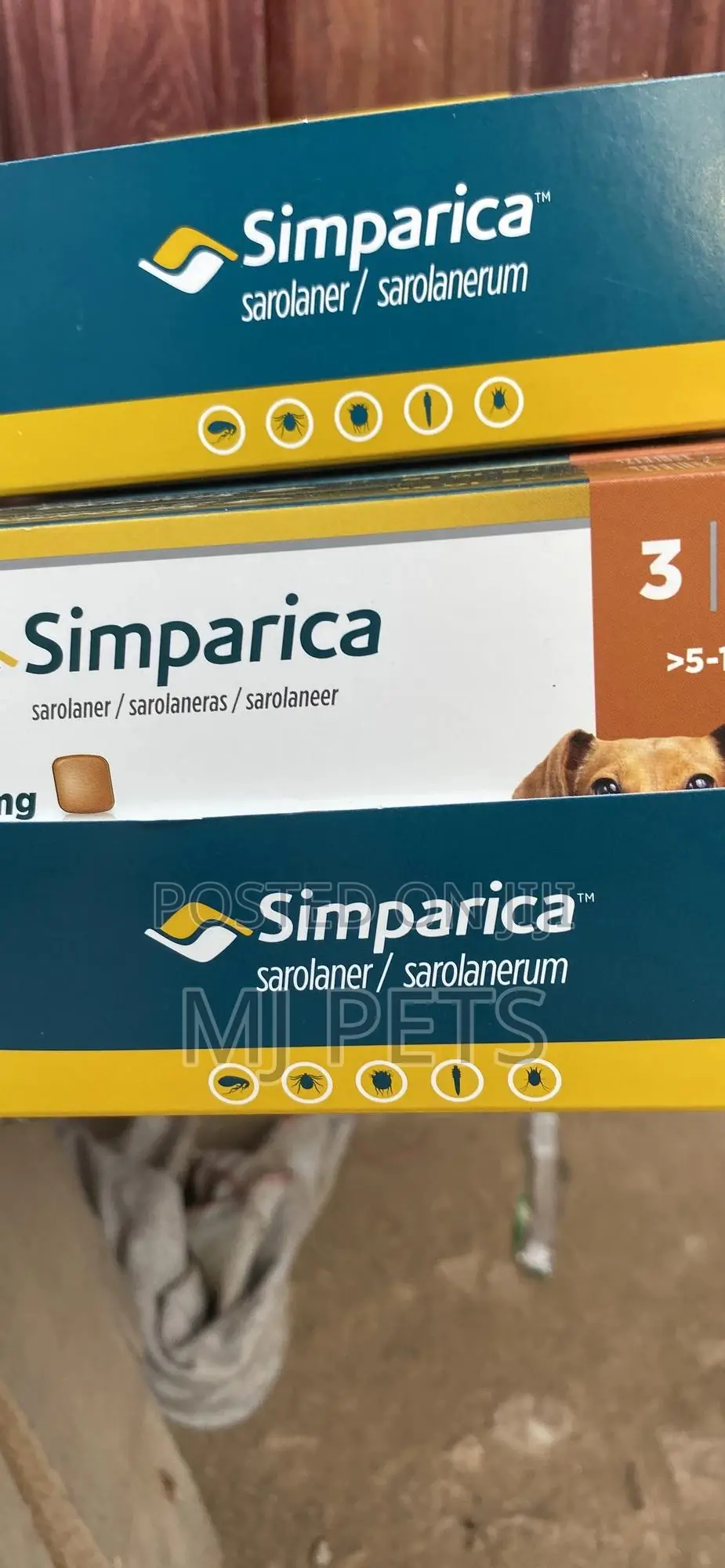 Simparica Oral Tick Tabs